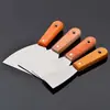 Espátula raspadora de limpieza para cuchillo de masilla llana multiusos cuchillo de masilla raspador de vidrio limpieza puesto de barbacoa aceite bueno para usar