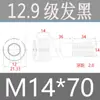 Tornillos de Cabeza Cilíndrica de Alta Resistencia Grado 12.9 para Impulsión de 1/2", Tornillos de Estándar Nacional, Caja Completa M2M3M4M5M6M8