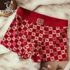 Ropa interior para hombre para el Año del Caballo, Calzoncillos bóxer para hombre para el año de su nacimiento, Calzoncillos bóxer de algodón puro de cintura media, Ropa interior roja para hombre al por mayor