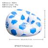 Sofá de Futebol Inflável de PVC Espesso em Estoque Cadeira de Lounge Externa Sofá Transparente Dobrável Individual Criativo com Bomba de Ar