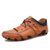 Nuevos zapatos de hombre Octopus de caña baja casuales de cuero estilo coreano transpirables sin cordones slip-on zapatos de hombre Tods