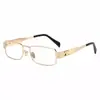 Gafas Lisas Retro Doradas Europeas y Americanas Y2K Montura Pequeña Cuadradas Cara Redonda Adelgazantes Anti Luz Azul Estudiantes con Miopía