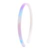 Diadema linda para niños transfronteriza 1 cm fresca Princesa color degradado pasador tira de tela color polvo de cebolla diadema joyería