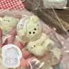 Molde Squishy Forma de Animal de Dibujos Animados Bolas de Arroz para Pan Palitos de Queso Molde de Silicona Hecho a Mano Squishy DIY