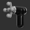 Pistola de Massagem Fascial Mini de Três Cabeças Transfronteiriça 6 Velocidades Ajuste Inteligente Relaxamento Muscular Massajador de Tecido Profundo Portátil Elétrico