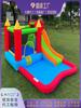 Cross-border popular crianças castelo inflável ao ar livre pequeno escorregador Oxford cama de salto com piscina equipamento de diversão