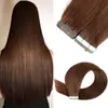 Cinta Adhesiva de Pelo Sintético Realista Multicolor, Extensiones de Cabello Sin Costuras, Extensiones de Cabello con Cinta, Extensiones Falsas, Cabello con Nano Parche