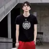 Venta directa de fábrica camiseta de manga corta para hombre verano media camiseta para hombre verano trabajo al aire libre ropa especial suministro