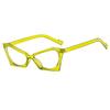 Nuevas gafas de moda personalizadas con montura de ojo de gato anti-Blu-ray, estilo retro europeo y americano, casuales, combinables, planas y sencillas.