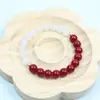 Nuevo Pulsera de Ojo de Gato Cinabrio Pulsera para Mujer Ojo de Gato Luna Blanca Cuentas de Transferencia Pulsera de Pareja Regalo de San Valentín