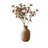 Ramo de planta artificial de fruto de eucalipto, arreglo floral artificial brumoso estilo wabi-sabi, corona temática de bosque, material de flor artificial para manualidades