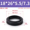 Anillo de Sellado a Prueba de Polvo para Cilindro Mal/Sc, Cubierta Frontal Tipo PDU, Anillo de Sellado Ultradelgado para Vástago de Pistón, Junta Anular de Nitrilo Tipo C