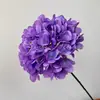 126 piezas de hortensia imitación hortensia boda flores falsas suaves boda decoración del hogar flor guía de camino en stock al por mayor