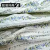 Tecido de bordado floral pequeno estilo coreano tecido com impressão digital roupa feminina roupa infantil vestidos roupa de casa toalhas de mesa tecido para vestuário