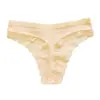 Tanga Sexy de Renda de Algodão Puro Europeia e Americana da Amazon para Mulheres Calcinhas de Renda Sexy Desejo Puro