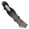 Agradable Yinglong Wolf Tooth Partícula Tachonada Alargado Físicamente Funda de Cristal para Hombres Funda para Pene Productos Eróticos Sexuales para Adultos