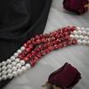 Collar con borlas y gotas de sangre de viento gótico para mujer, joyería transfronteriza de comercio exterior europeo y americano, gargantilla de cuentas para Halloween