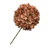 Maillard Color Otoño Color Café Centro Comercial Hotel Decoración Arreglo de Boda Flores Artificiales Rosas Flores Artificiales Hortensias Artificiales