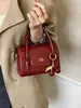 Bolso Bandolera de Moda para Mujer 2025 Nuevo Otoño Coreano de Nicho Bolso Pequeño Bolso de Hombro de Mano Color Sólido Bolso Cuadrado Pequeño