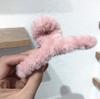 Estilo Coreano Outono e Inverno Vintage Pelúcia Presilha de Cabelo Elegante Presilha Tubarão Fofa Pega Cabelo Grampo de Cabelo Versátil Acessórios de Cabelo Femininos