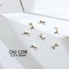 Aleación Mini Lazo Accesorios para Uñas Arte de Uñas Temperamento Hada Oro Plata Nuevo Usable Uña Accesorios para Uñas