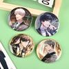 Broche de Lata Romântico Luz e Noite Personalização: Badges Metálicos Bidimensionais Agitação e Prelúdio Personalização