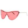 Nuevas gafas de sol de una pieza de moda para hombre, gafas de ciclismo retro de alta gama para deportes al aire libre, transfronterizos, europeos y americanos.