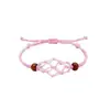 Collar Tejido con Colgante de Malla de Piedra Temu Transfronterizo Bolsillo de Malla Telescópico Ajustable Colgante de Malla Tejido a Mano con Cuentas de Madera