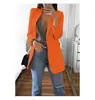 2025 Amazon Moda Casual Europeia e Americana Nova Terno Lapela Cardigã Slim Blazer de Temperamento Jaqueta Feminina Primavera Outono