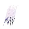 Recambio de Bolígrafo Borrable Tipo Pulsador St 0.5mm Azul Cristal Negro Carbón Fácil de Borrar Borrable con Calor Punta de Bala Magic Eraser Recambio de Bolígrafo de Gel