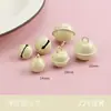 Campanillas Pintadas de Colores al por Mayor Colgantes de 14-22mm Dijes Pequeños Accesorios para Llaveros DIY Campanas Redondas Pequeñas para Mascotas