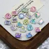 Rinestones para Uñas Flor de Hielo de Cristal Dongzhou DIY Cuadrados Gruesos Caramelo de Hielo Celebridad de Internet Rinestones de Fondo Puntiagudo Punto de Hielo Accesorios DIY Irregulares