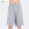 Pijama Nude Masculino, Algodão Puro, Tamanho Grande, Shorts de Seda Gelada Ultra-Fino para Casa no Verão, Roupão e Calça Longa para Usar por Cima