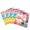 Decoração de Festa Flamingo Transfronteiriça Guardanapo de Papel Restaurante Ocidental Papel Toalha Textura Estéreo em Relevo Papel Toalha Quadrado Fabricante Impressão