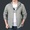 Ropa con Capucha para Protección Solar Ropa de Verano para Hombre de Mediana Edad para Exterior Ropa para la Piel Ropa para Protección Solar para Pesca Abrigo Chaqueta Fina para Papá