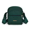 Bolso Cruzado Sencillo de Hilo Bordado de Moda Gran Capacidad Resistente al Agua Bolso de Hombro Casual Portátil Pequeño Cuadrado para Viajes de Commuter para Mujer