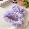 Celebridad de Internet Ojos Grandes Divertido Felpa Diadema Femenina Lavado de Cara Aplicar Mascarilla Diadema Especial Maquillaje Diadema Lindos Accesorios para el Cabello