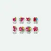 Joyería para Uñas Montón de Diamantes Mini Estéreo Caramelo Refresco Montón de Diamantes Colorido Rectangular Corazón Pedrería Metal Accesorios para Uñas