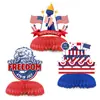Amazon Decoraciones de Escritorio para Fiesta del Día de la Independencia Americana Adornos del Día Nacional Americano Adornos de Bola de Panal Venta al por Mayor Personalización