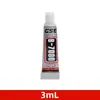 Cola Adesiva B7000 para Strass Joias DIY Reparo de Tela Acessórios de Cabelo Artesanais Capa de Celular Fabricante de Cola para Strass Atacado