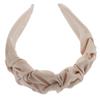 Nueva Diadema Plisada de Tela Coreana, Accesorio para el Cabello de Moda, Diadema Ancha Antideslizante para Aplicar Mascarillas Faciales y Sujetar el Cabello Suelto
