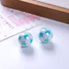 Cuentas de bola acrílica, cuentas de fútbol, cuentas sueltas, fútbol, baloncesto, cuentas de béisbol, cadena para teléfono DIY, cuentas para pulsera, 16 mm