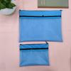 Bolsa de Archivo de Malla Semitransparente de Doble Capa Tamaño A4 Bolsa de Almacenamiento Impermeable para Documentos para Estudiantes de Primaria Clasificación por Materias Bolsa para Libros con Cremallera