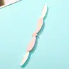Cuchilla de Cejas Personalizada Seguridad Antiarañazos Principiante Hombres y Mujeres Raspador de Cejas Peine Doble para Cejas Flor