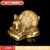 Todos os latão zodíaco rato boi tigre coelho dragão cobra cavalo ovelha macaco galinha cachorro porco bronze decorações ornamentos