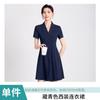 Traje pequeño de verano de manga corta, abrigo con cuello, vestido para mujer, verano 2025 nuevo, temperamento profesional, para ir al trabajo, a la moda
