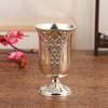 Copa Exquisita Retro de Estilo Europeo con Relieve Juego de Bandeja para Copas de Vino de Alta Gama Lujo Ligero Hotel de Alta Gama Mesa de Comedor Utensilios para Vino