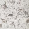 Color a juego del fabricante Lavabo de piedra de cuarzo artificial hecho a medida Placa con patrón Galaxy White Encimera de cocina Isla Piso