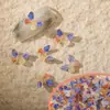 Rhinestones para Uñas Artísticas 3D de Mariposa Transfronterizos, Multicolor, Sencillos y Lindos, Tamaño Pequeño, 32 Estilos, Decoraciones para Uñas Termoencogibles en Forma de Moño