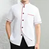 Ropa de Trabajo de Chef para Hombre, Manga Larga, Estilo Grueso de Otoño, Adecuada para Restaurantes de Hot Pot, Catering, Guardería, Escuela Primaria, Restaurante, Cafetería y Cocina Trasera